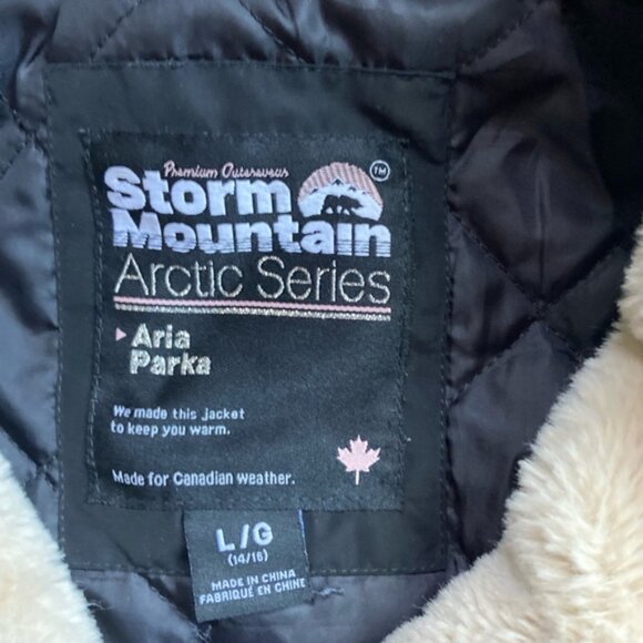Storm Mountain Arctic Series Aria Parka size Large Teen - Picture 5 of 5
